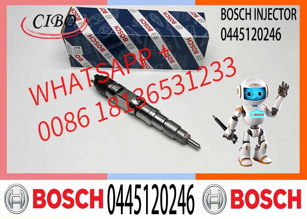 Genuine Brand New Diesel Common Rail Fuel Injector 0445120246