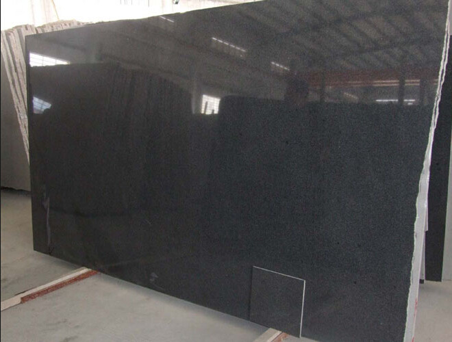 G654 Dark Grey Granite Paving Tile Flamed Paving Stone Customized Dimension