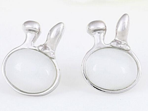 S925 Sterling Silver Stud Earrings in sterling silver opal earrings big buck