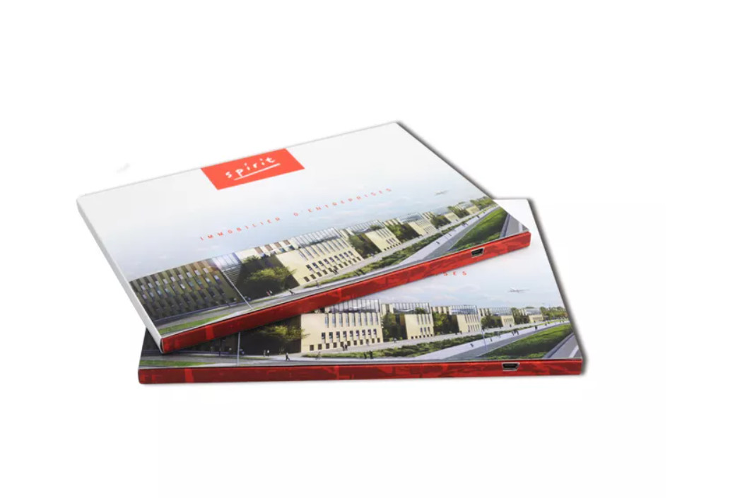 Custom Advertising Media Player LCD Sound Module Video brochure Cards for pharmacy