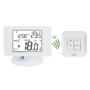 6W Wireless Programmable Touch Screen Gas Boiler Thermostat