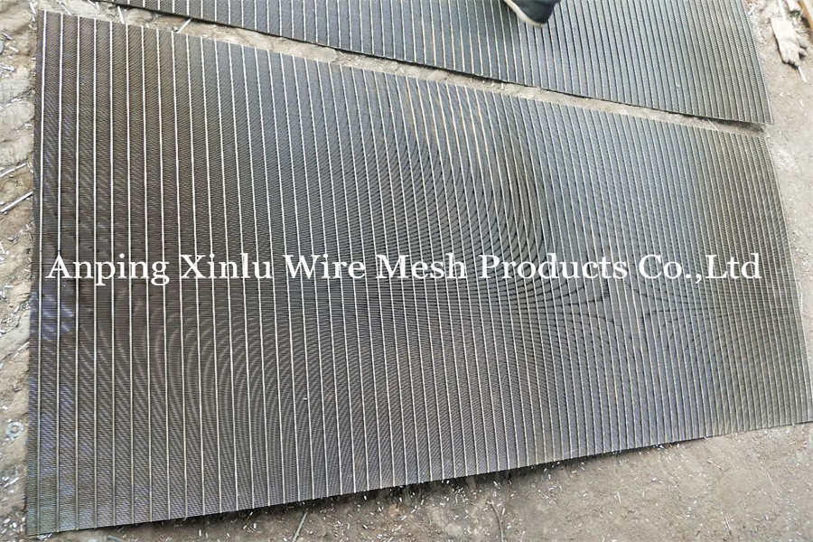 Stainless Steel Wedge Wire Grates 2x1.2m Welded Drying Equipment