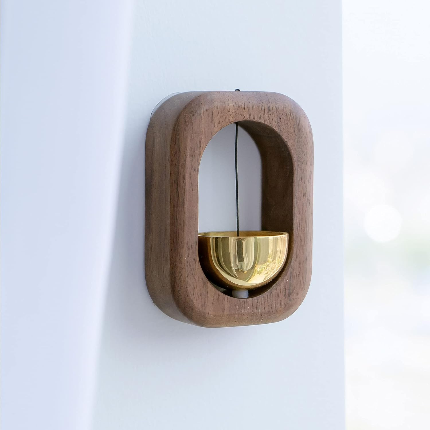 Customized Door Opening Bell, Shopkeepers Bell for Hanging on Door, Wood Doorbell, Creative Gift, Fridge Sticker Decor
