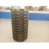 Buy cheap Wedge Wire Cone Screen / Rotary Drum Screen / Johnson Cylindrical Filter Basket from wholesalers