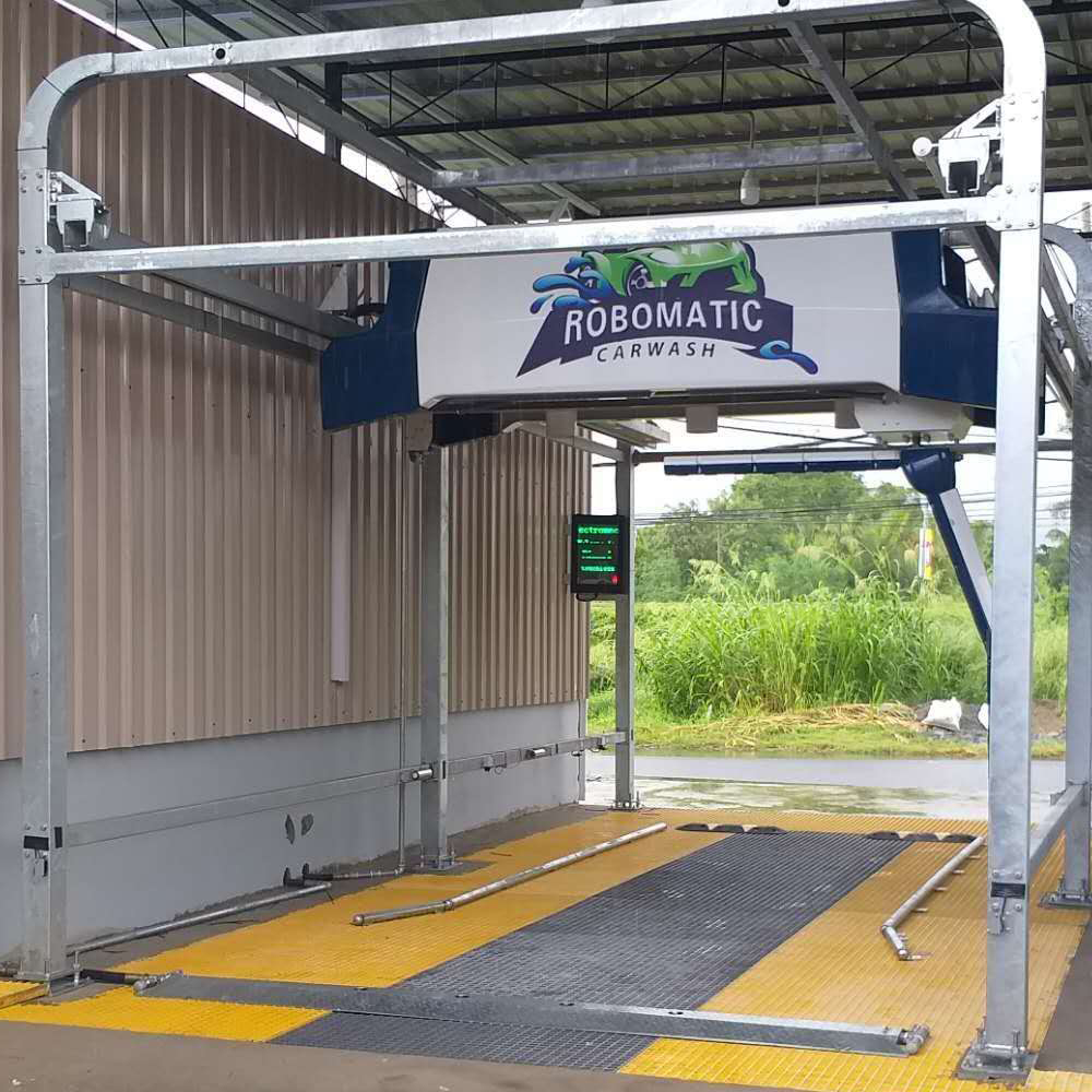 360 Touchless Car Wash Equipment with 42kw Output Power and Wiping-free Spraying System