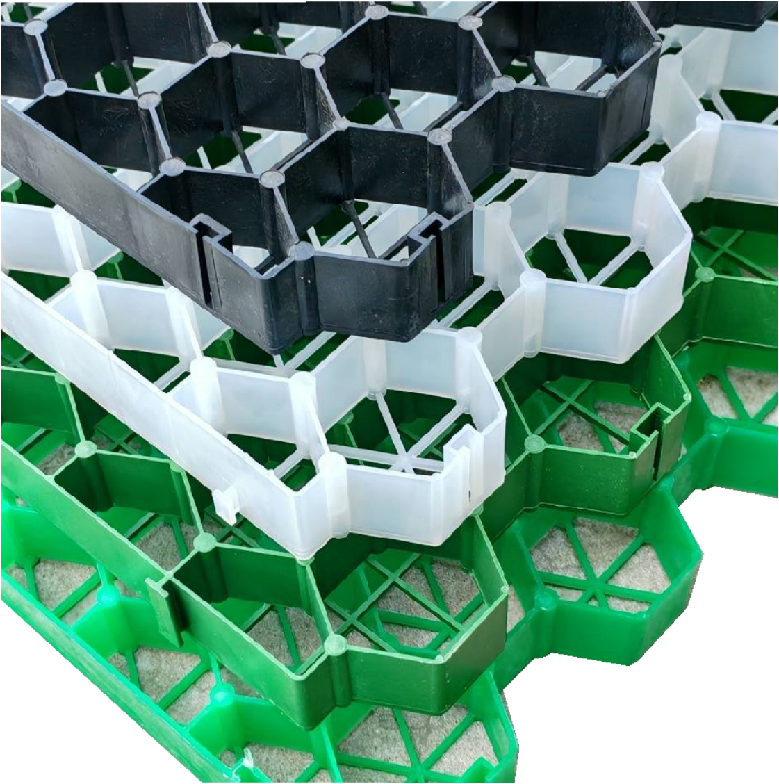 Landscape Turf Grass Paver 500*500*50MM HDPE Grass Grids Pavers with Modern Design