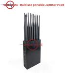 Sweep Jamming Portable Jammer Device 16 Antennas Portable Signal Jammer