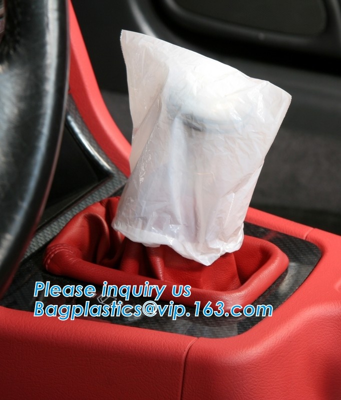 Disposable Car Interior Protection Set, seat, hand brake, gear stick, steering wheel protective, car foot mat