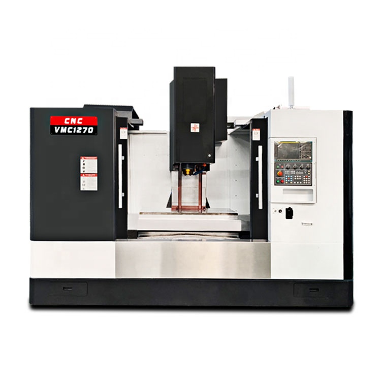 Chain Chip Conveyor VMC Machining Center VMC1270 with 3 Axes and 700mm Y Axis Travel