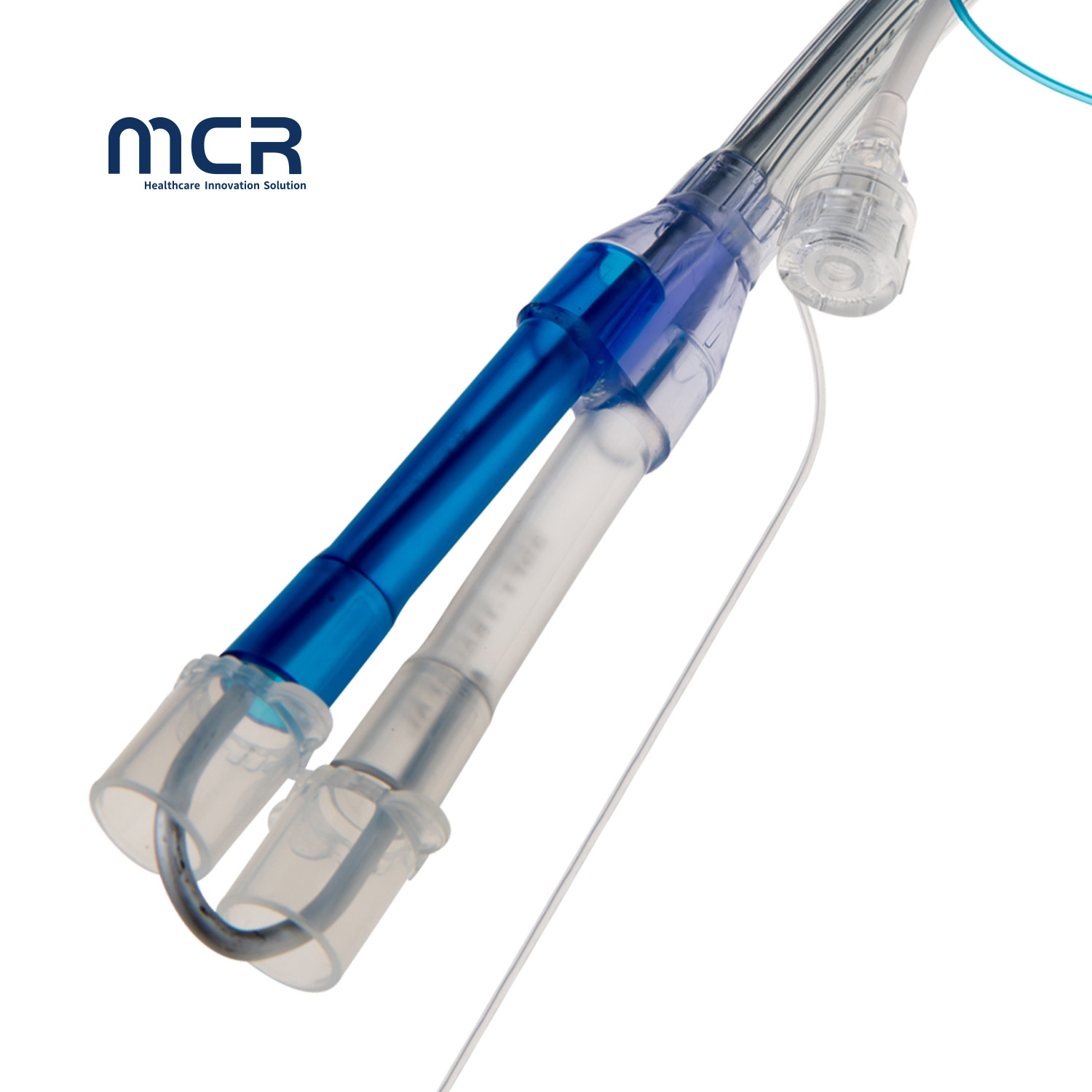 Disposable Visionable Channel Endobronchail Tube With Cuff