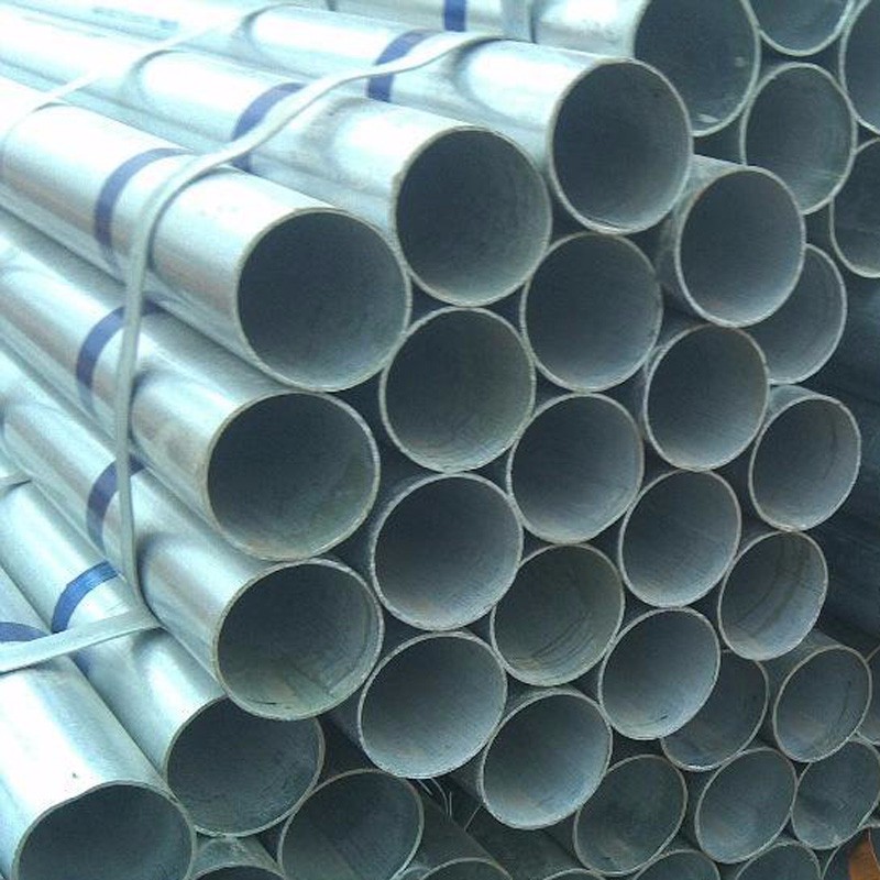 Zero Spangle Galvanized Steel Pipe Hot Rolled Based For Construction