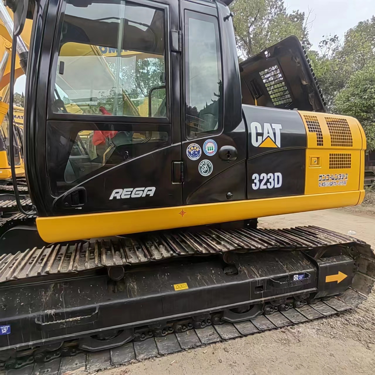 Used Caterpillar 325D Excavator with 22300KG Operating Weight and 110KW Power