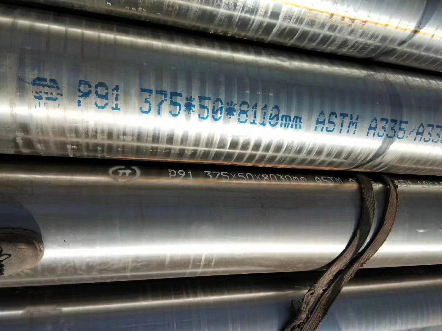 Pipe Seamless Alloy Steel A335 P91 Cold Drawn Seamless Steel Tube For Boiler