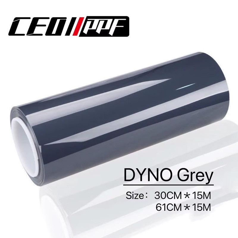Self Adhesive 6.5mil TPU Black Car Headlight Film PPF Film For Headlights