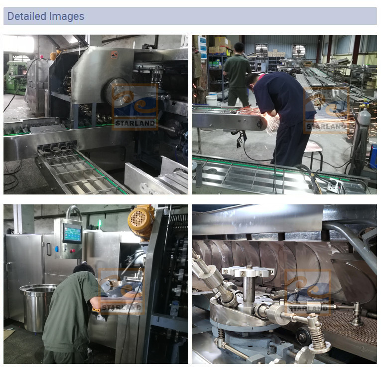 Semi - Automatic Ice Cream Wafer Cone Making Machine With Various Shapes