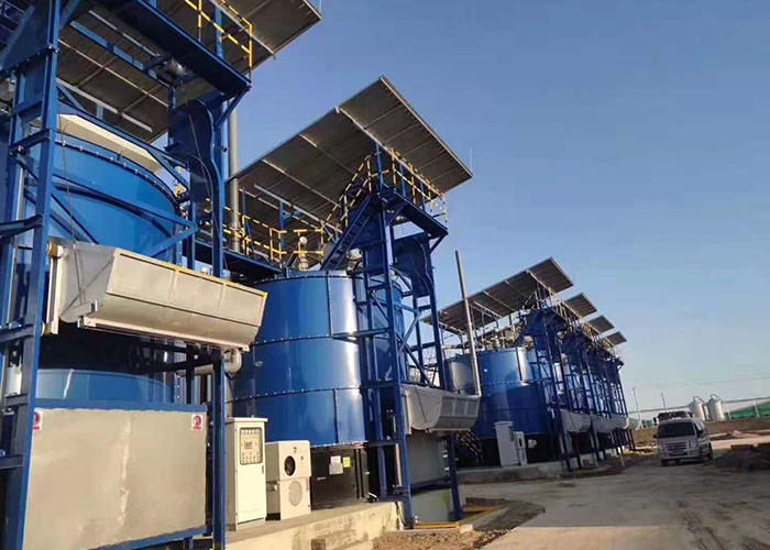 Poultry Pig Farm Manure Residue Treatment System Heating Fermentation