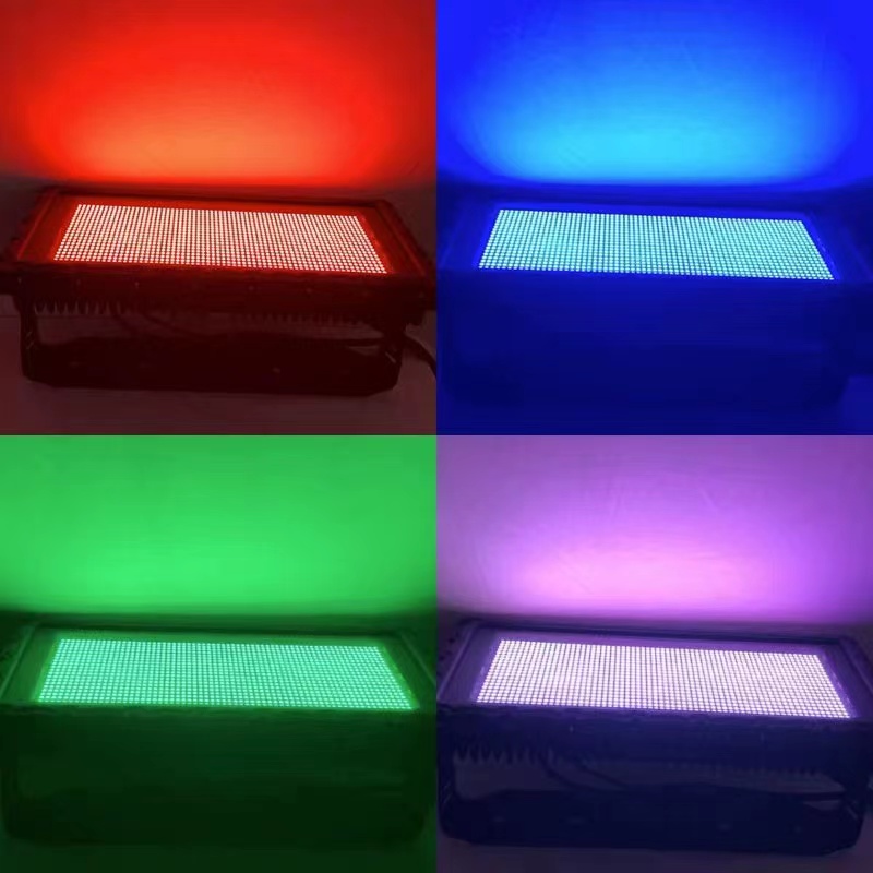 Fixed Head RGBW LED Stage Light DMX Controlled 295W For Nightclub Beam