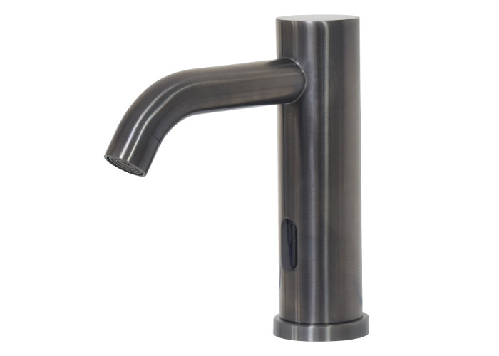 304 Stainless Steel Grey Color Mixer Automatic No Touch Sensor Basin Sink Taps Faucet