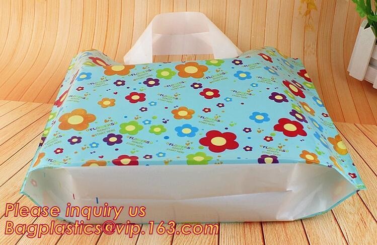 best selling biodegradable soft loop handle bag with EN13432 BPI OK compost Home ASTM D6400 certificates,bagease,bagplas