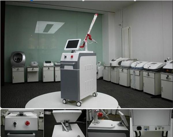 Professional medical Q-switched nd yag laser tattoo removal machine