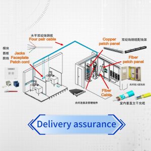 Category 6 U/UTP Network Cable with 24 AWG Solid Bare Copper 305-meter Reel ANSI