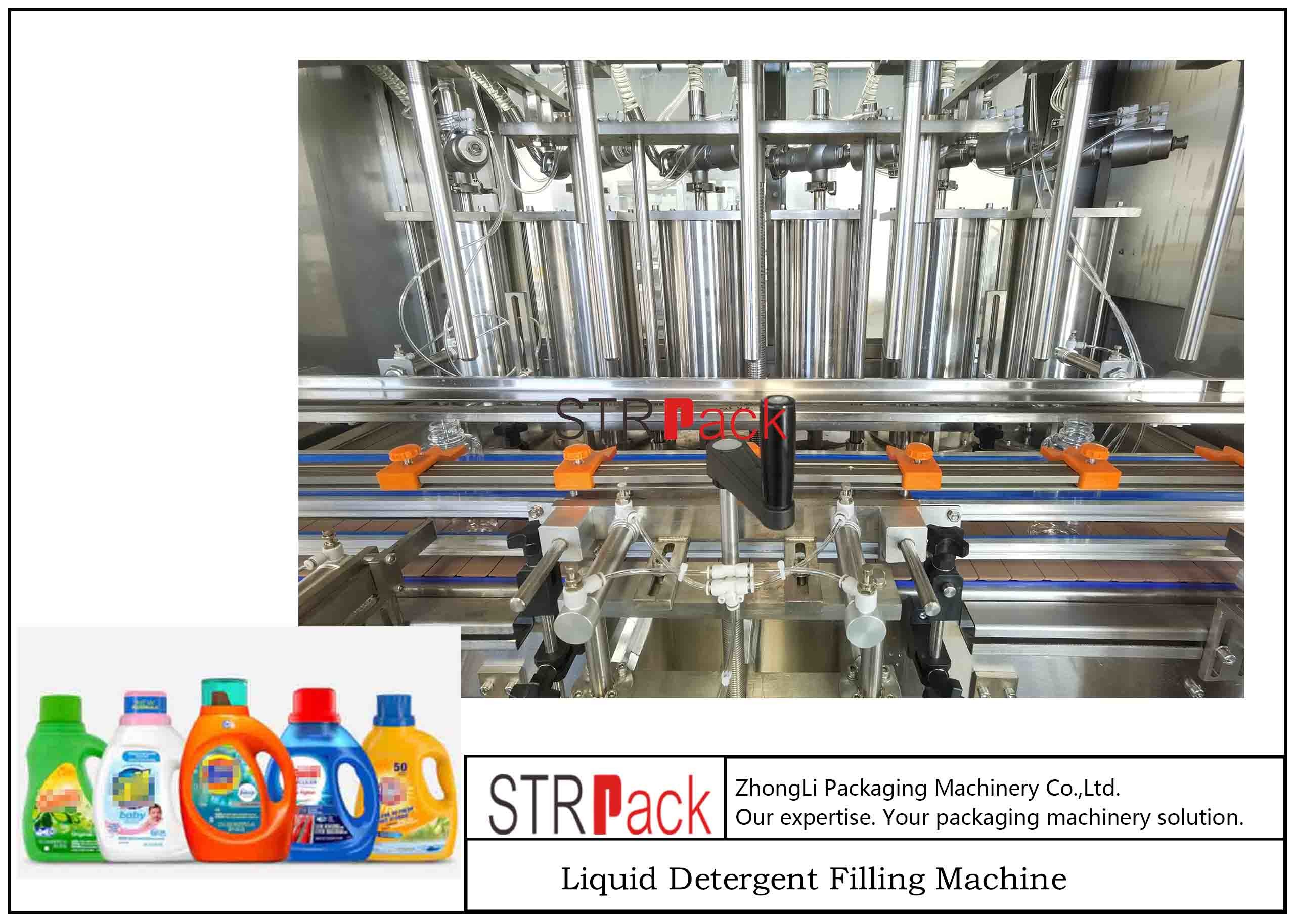 Low Power Consumption Customizable Bottle Filling Line