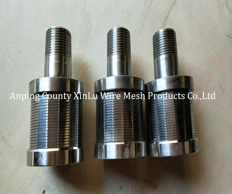 Easy Install Hastelloy C Wire Wrapped Screen Nozzle for Duplex Stainless Steel 2205 Johnson Filter Nozzle