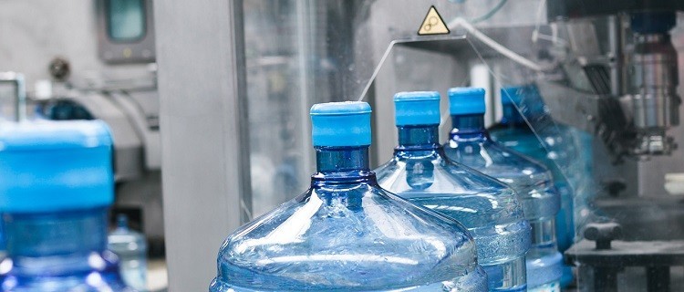 500BPH Bottled Water Filling Machine SUS304 20l 3 To 5 Gallon 32KW