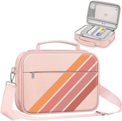 FINPAC Large Bible Cover w/Shoulder Strap, Carrying Book Case Church Bag Bible