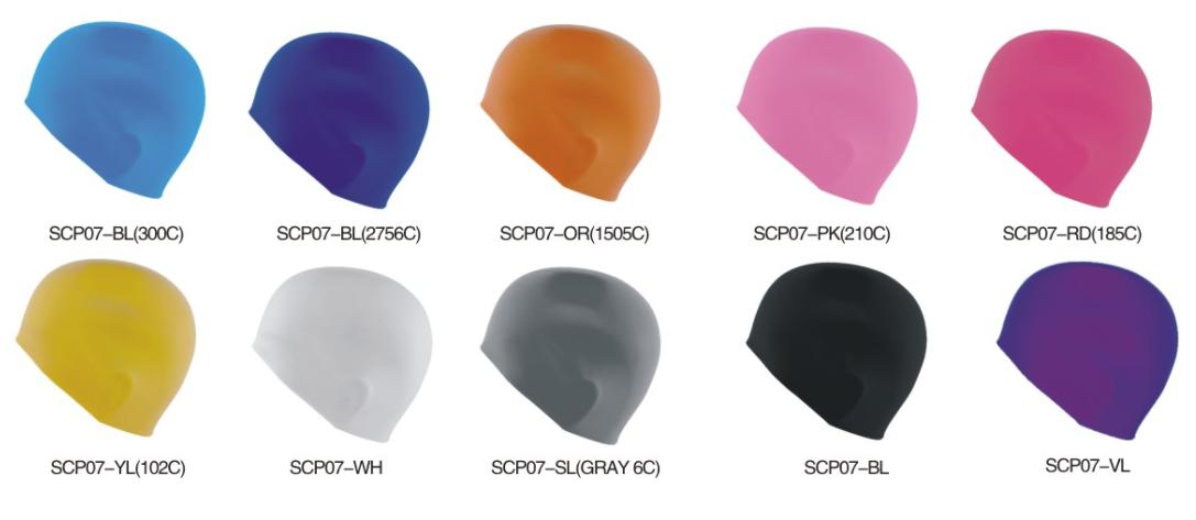 OEM ODM Waterproof Triathlon Swim Cap 3D Silicone Dome Cap