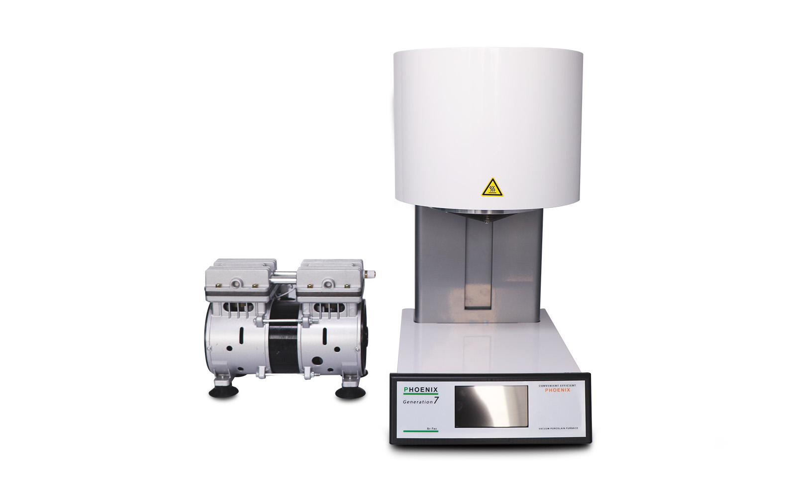 Yucera dental lab new type vacuum ceramic porcelain furnace for crown and bridges high speed manufacturer price