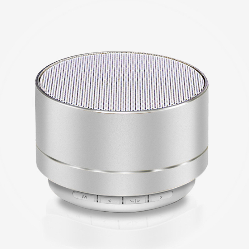 Promotional Mini wireless bluetooth speaker 70*46mm Metal logo customized