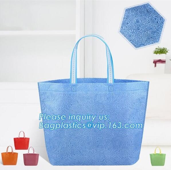 Custom Promotional shopping tote fabric polypropylene laminated pp non woven bag, Wholesale high promotion laminated rec