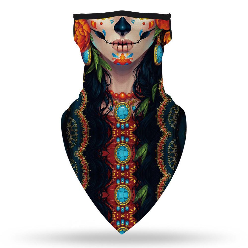 Silk Men Satin Joker Hair Band Seamless Head Tube Bandana
