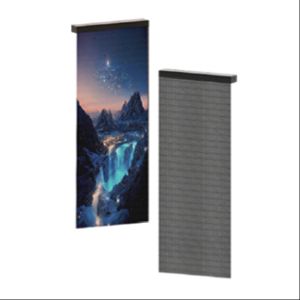 P3.9 Holographic Transparent LED Display 85% Transparency Only 6mm Thickness