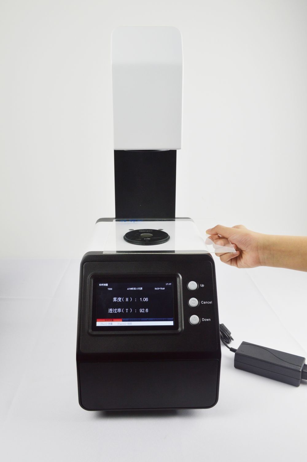 5 inches screen Transmittance Haze Meter For Plastic Film Glass and Screen TH-100
