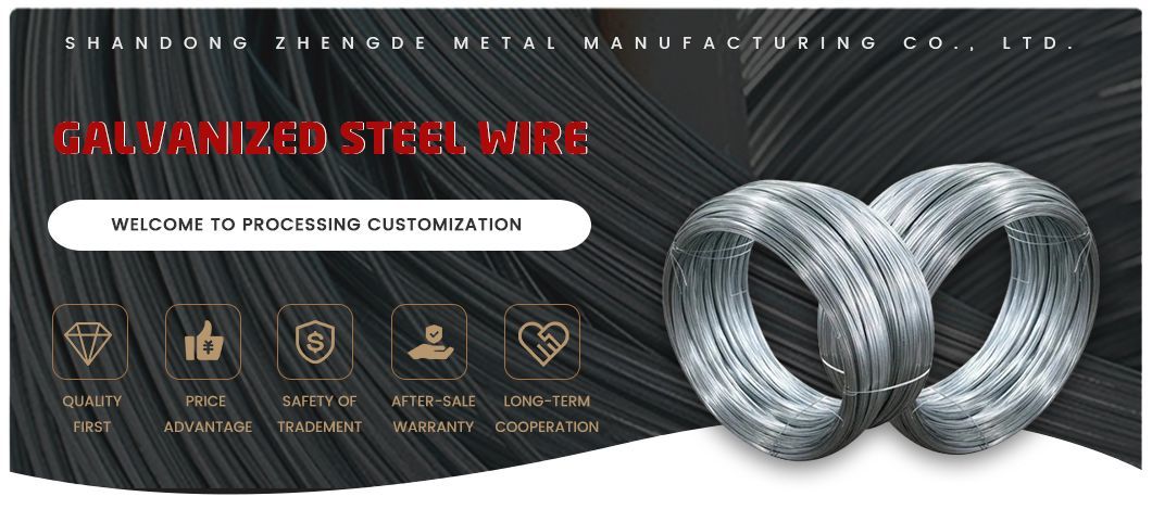 2.5mm 2.8mm 3mm Galvanized Wire Bwg Swg Diameter 2.5mm 2.8mm 3mm Hot DIP Electro Galvanized Steel Iron Wire Gi Wire