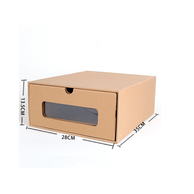 Customized Single Side Coating Corrugated Shoe Boxes for Eco-friendly Packaging Needs