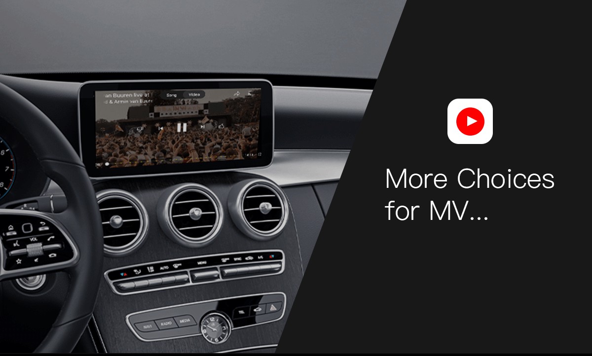 5V±0.2V 1.0A Power Input Carplay AI Box 8GB 128GB Built-in GPS Wifi Wireless Streaming Box