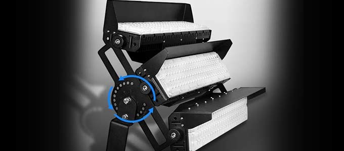 Trolley Lighting 1250W Led Light Sport Lamp For Outdoor Sports Temporary Lighting