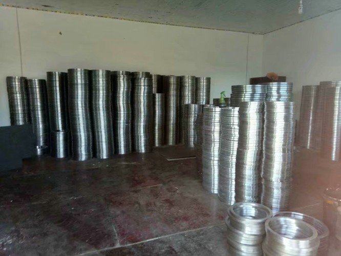 Forged Stainless Slip On Pipe Flanges , RF Slip On Flange 1/2'' 2'' B16.5 B16.47