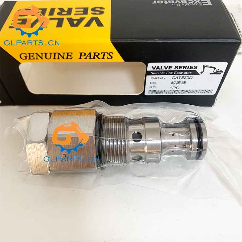 Hydraulic Control Valve Main Relief Valve GP-109-2667 For Caterpillar E320D