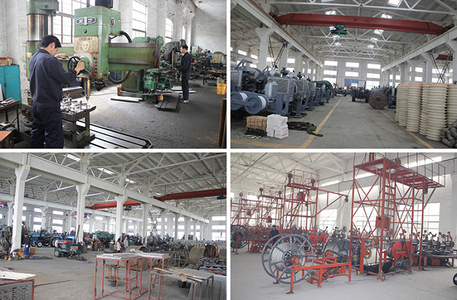 Power Line Stringing Equipment 100kn Cable Pulling Equipment For Transmission Line