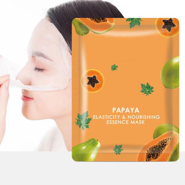 Fruit Papaya Facial Mask Moisturizing And Nourishing Turmeric Facial Mask Facial