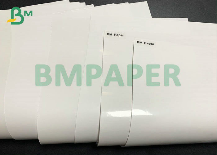 Chromo 80gsm 100gsm C1S Paper For Label Stock In 1020mm 1100mm