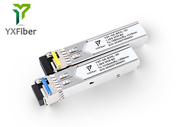 China FTTX 1550nm Cisco Compatible 3km 1.25G SFP Optical Module on sale