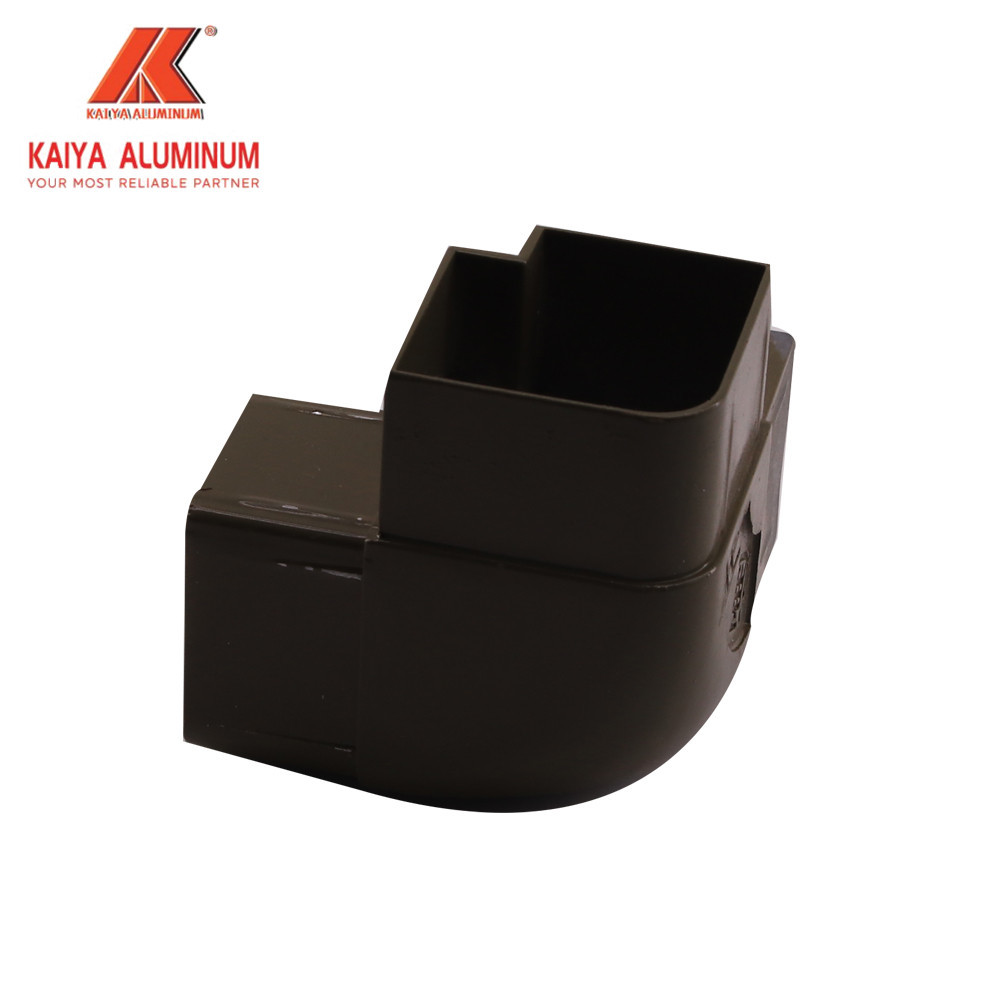 1/2" 6061 CNC Aluminum Profile Tri Angle 3 Way Corner Elbow