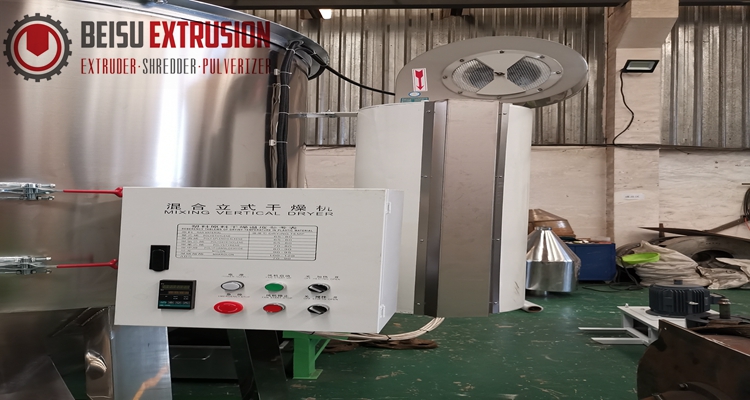 PE 7.5kw 5000kg/H Plastic Mixer Machine With Heating Device