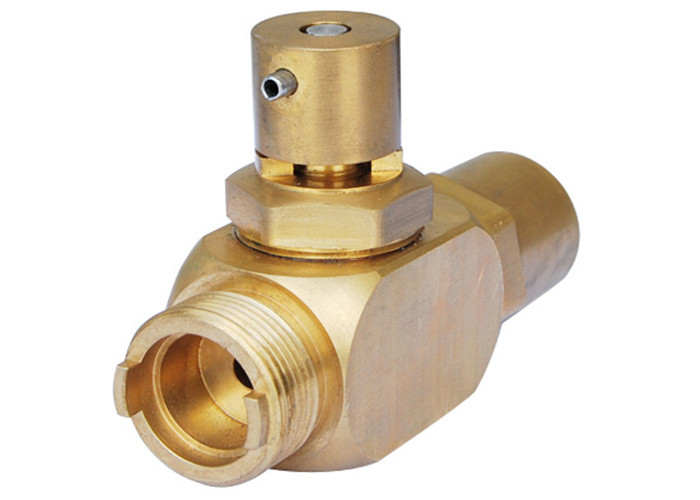 Brushed Polished Small Brass Valve Brass Precision Turned Components Durable