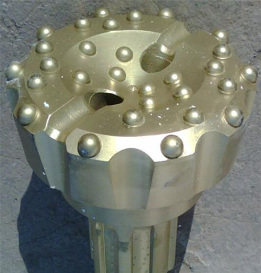 Water Well DTH Drilling Tools , QL80 M80 DTH Bit and Down Hole Hammer Drill